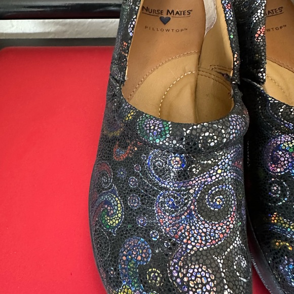 Nurse mates size 7.5 pillow top nurse clogs - Picture 4 of 6